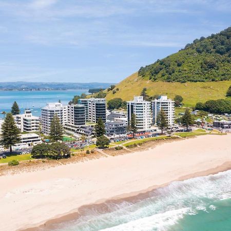 Oceanside Bliss - Absolute Beachfront - Uninterrupted Ocean Views With Pool Apartment Mount Maunganui Luaran gambar